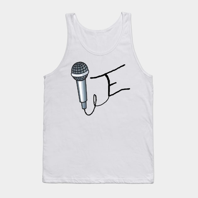 Triadic Entertainment Mic Logo Tank Top by Triadic1